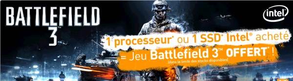 Intel vous offre Battlefield 3
