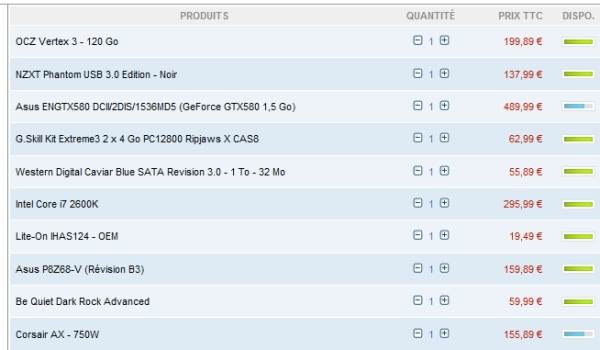 Config Battlefield 3 Ultra 1638€