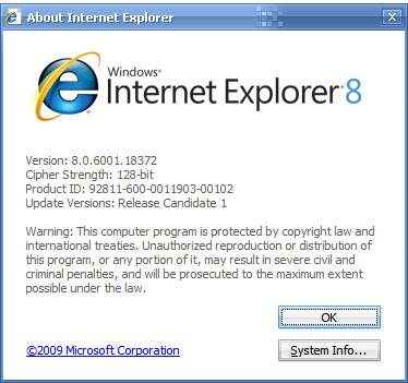 IE 8