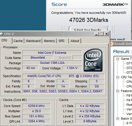 nouveau processeur Core i7 975 Extr&ecirc;me Edition