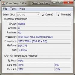 Core Temp 0.99.4