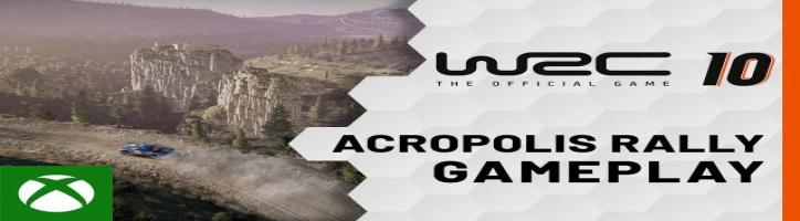 WRC 10 - Acropolis Rally Greece Gameplay