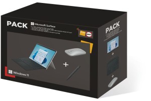 FNAC : Pack PC Portable 13&quot; Microsoft Surface Pro 8 à 1099.99€ au lieu de 1614.99€ (remise de 515€).