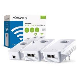 Pack de 3 adaptateurs CPL Devolo Multiroom Wi Fi Kit 1200