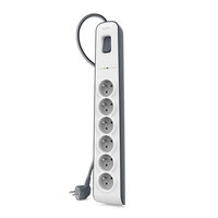 Belkin BSV603ca2M multiprise parafoudre 6 prises