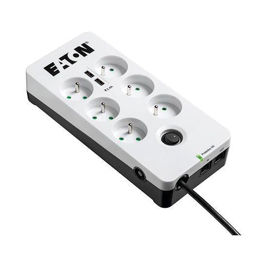 Eaton multiprise parafoudre 6 prises 2 prises USB