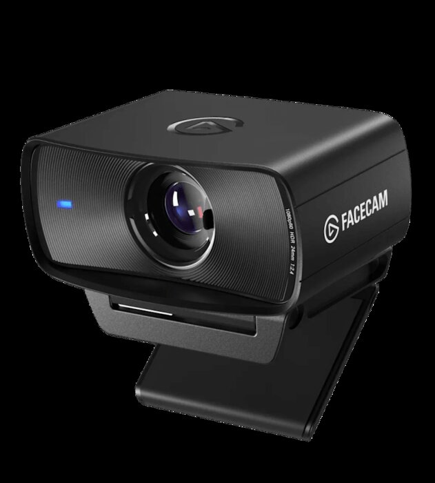 Setup streaming bureau avec webcam et &eacute;clairage
