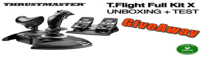 [FR] T.Flight Full Kit X Thrusmaster - Unboxing, Test, configuration - Palonnier T.Flight réglages.