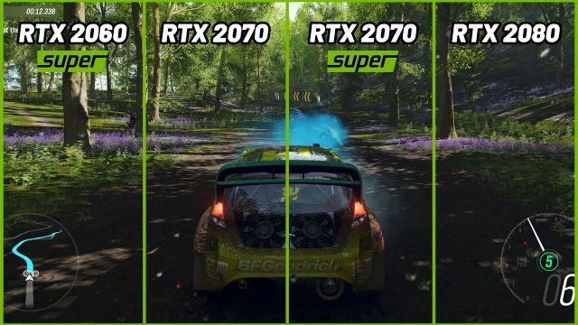 RTX 2060 Super vs RTX 2070 vs RTX 2070 Super vs RTX 2080 Test in 9 Games