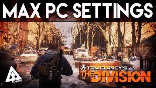 The Division Max & Ultra PC Settings Gameplay