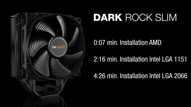 Installation: Dark Rock Slim (AMD & Intel) | be quiet!