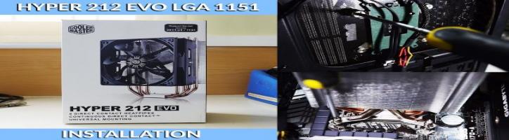 How to Install a Hyper 212 EVO on an LGA 1151 Intel Socket [TUTORIAL]