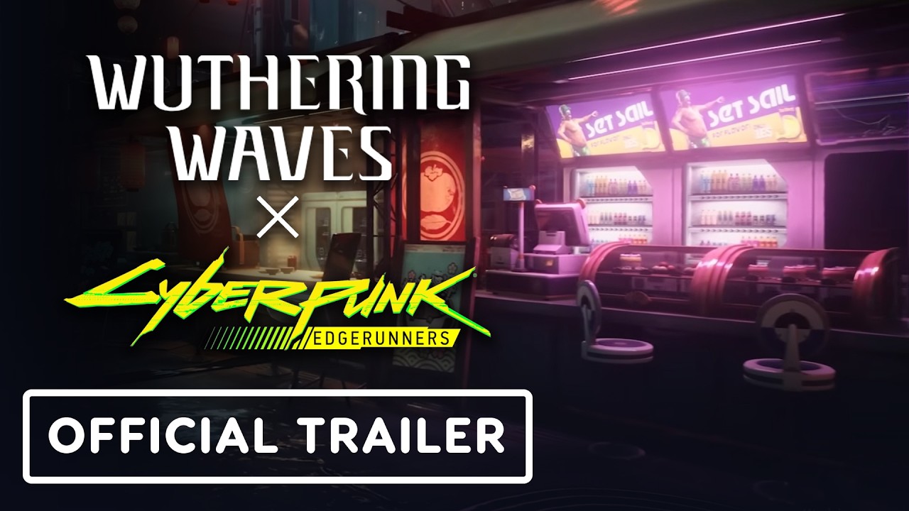 Wuthering Waves x Cyberpunk: Edgerunners - Official Collaboration Area Trailer