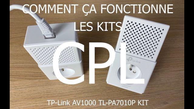 Comment fonctionne un kit CPL ? Test du CPL TP-Link AV1000 (TL-PA7010P KIT)