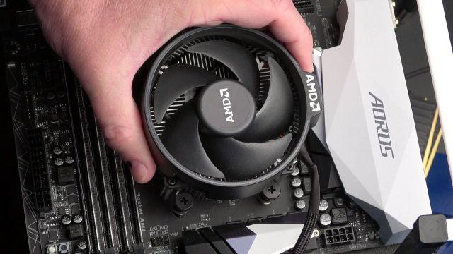 AMD Wraith Cooler Install 1700