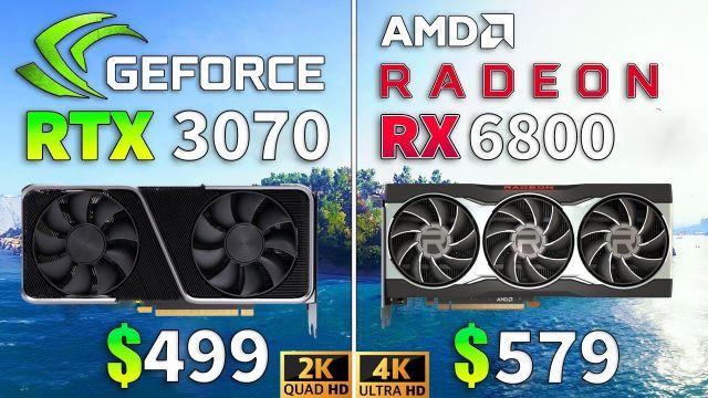 RX 6800 vs RTX 3070 // Test in 1440p and 4K