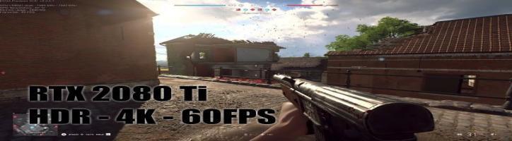 Battlefield V - HDR 4K Gaming - EVGA GeForce RTX 2080 Ti XC ULTRA