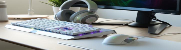 Mercury & Gunmetal Razer gaming suite