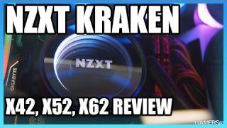 NZXT Kraken X52, X62, & X42 Review vs. Corsair H100iV2
