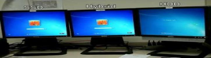 SSD vs. HDD vs. Seagate Hybrid SSHD