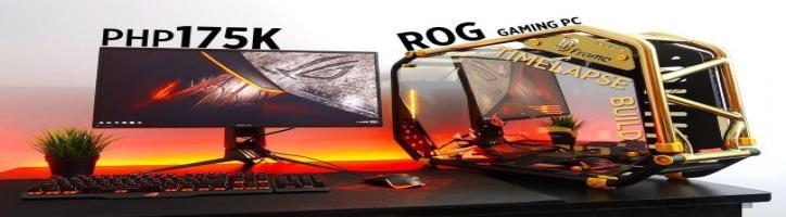 Php175K ASUS ROG Gaming PC Timelapse Build