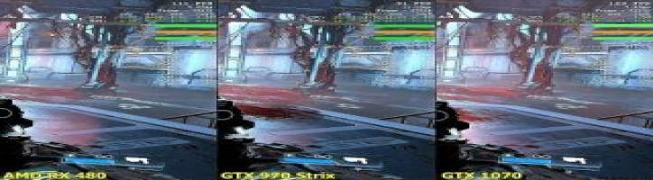 Doom Vulkan AMD RX 480 Vs GTX 1070 Vs GTX 970 Frame Rate Comparison