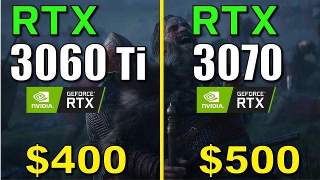 RTX 3060 Ti vs. RTX 3070 | Test in 8 Games | 1440p