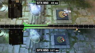 GeForce Tech Demo: Measuring Input Latency in MOBA Games - GTX 950 vs GTX 650