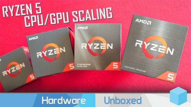 4 Years of Ryzen 5, CPU & GPU Scaling Benchmark