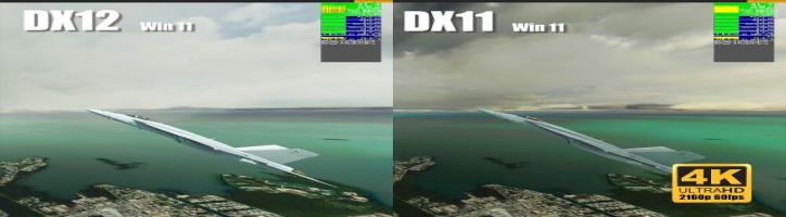 MSFS Sim Update 7 - DX12 vs DX11 performance | 4K 60fps | Microsoft Flight Simulator