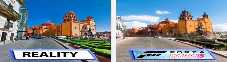 Forza Horizon 5 VS Reality | The Beauty of Mexico | Comparison