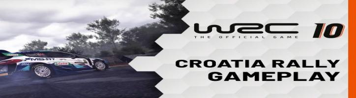 WRC 10 | Gameplay Rallye de Croatie
