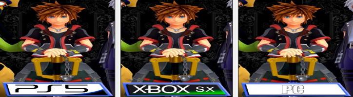 Kingdom Hearts III | PC vs PS5/Xbox Series X (Backward compatibility) | Graphics Comparison