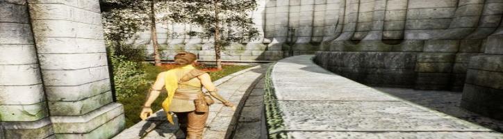 Unreal Engine 5 Early Access 2 - Lumen, Nanite and Echo in Oblivion (Kuzja80's 4x Texture Pack)