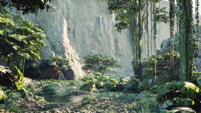 Nanite & Lumen are INSANE! on a Tropical Hillside - Unreal Engine 5
