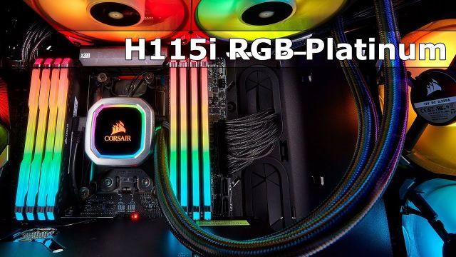 H115i RGB Platinum [REVIEW] de Corsair