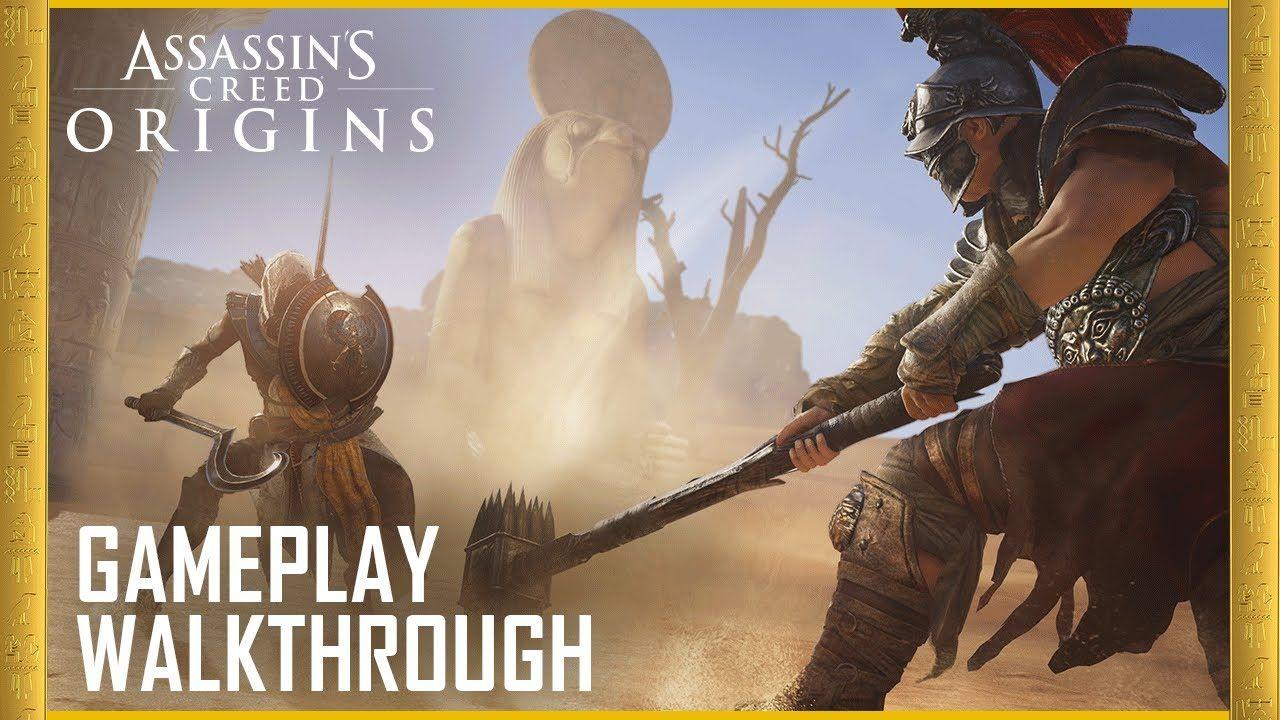 Assassin's Creed Origins: E3 2017 Gameplay Trailer [4K] | Ubisoft [US]