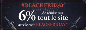 Black Friday : 6% de r&eacute;duction sur tout le site Topachat