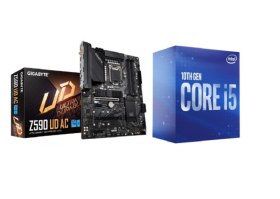 249&euro; le Kit evo : INTEL i5-10400 + Gigabyte Z590 UD AC