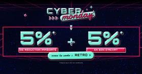 Cyber Monday LDLC : 5% de r&eacute;duction + 5% en bon d'achat