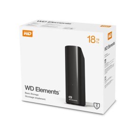 43% de r&eacute;duction sur le disque externe WD Elements Desktop 18 To