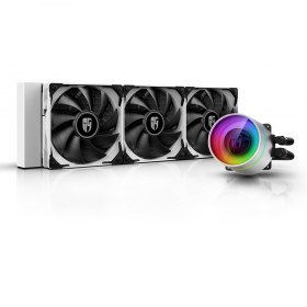 Cdiscount : 129.99&euro; le watercooling DeepCool Gamer Storm Castle 360EX White 360 mm