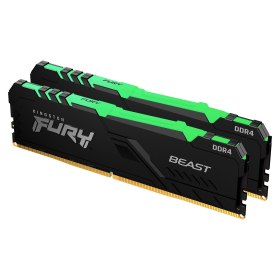 La RAM Kingston FURY Beast RGB 32 Go 2 x 16 Go DDR4 3600 MHz &agrave; 157.88&euro;