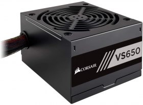 Amazon : 49,99&euro; l'alimenation Corsair VS650 (650 watts, Active PFC, certifi&eacute;e 80 PLUS White) Noir