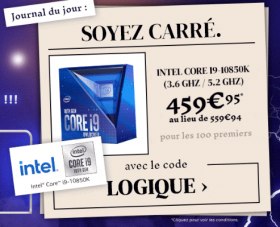 Bon plan : 459.95&euro; l'i9-10850k 5.2Ghz