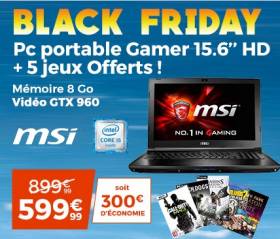 Cdiscount Black Friday : Notre sélection Gaming