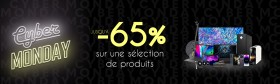Cyber Monday : Jusqu'a 60% de remise sur une s&eacute;lection de produits chez RueDuCommerce