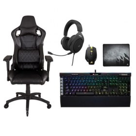 Ensemble gaming Corsair &agrave; 379&euro;au lieu de 515&euro; (Fauteuil/Clavier/Casque/Souris/Tapis)