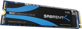 64,99&euro; le SSD Haut de gamme M.2 Sabrent Rocket NVMe PCIe - 512 Go