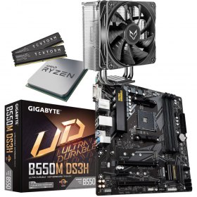 379&euro; le Kit &eacute;vo AMD Ryzen 5 3600 (version tray) + Gigabyte B550M DS3H + VT120 + 16 Go